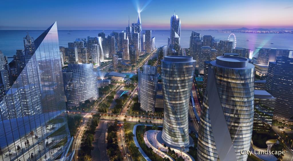 菲律宾马尼拉滨海新城项目